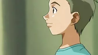 Hentai schoolgirls get naughty and pay off their debts with hot sex.