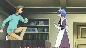 Hentai schoolgirls get naughty and pay off their debts with hot sex.