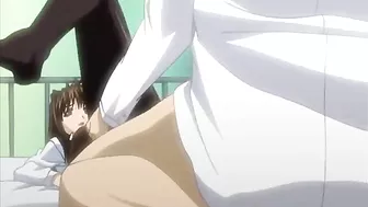 The doctor deflowered a young girl and ejaculated copiously onto her face. #Hentai #Defloration #Virginity