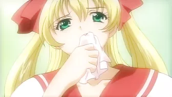 New Blackmailed 2 - Hentai blonde gets rough double penetration in a hot video.