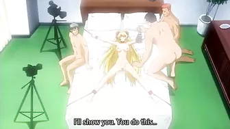 New Blackmailed 2 - Hentai blonde gets rough double penetration in a hot video.