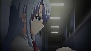 Hentai video - Little Flower Bud 2 - A virgin girl receives a facial and anal sex.