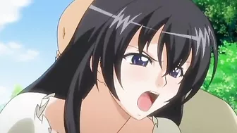 Hentai virgin schoolgirls are repeatedly gangbanged in a village ritual.