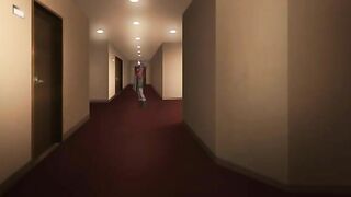 Cheating hentai housewife enjoys a gangbang in a hotel room.