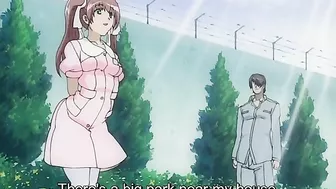 Nurse gets tied up and fucked in her pussy on a hentai porn site.