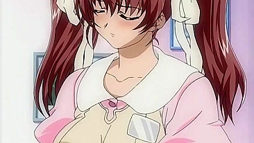 Nurse gets tied up and fucked in her pussy on a hentai porn site.