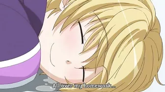 Hentai peeper busted spying on petite masturbation, then fucked her.