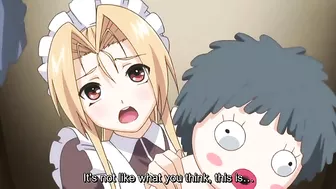 A bitchy schoolgirl orders a fellow student to lick her feet and pussy in an explicit hentai video.