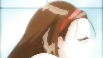 Horny anime schoolgirl chained and trained as a slut.