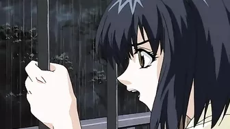 Hentai anime teen bondage and BDSM dungeon scene.