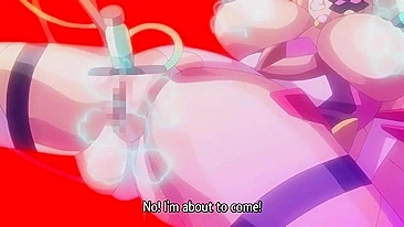 Magic princesses in bondage and group sex on a hentai website.