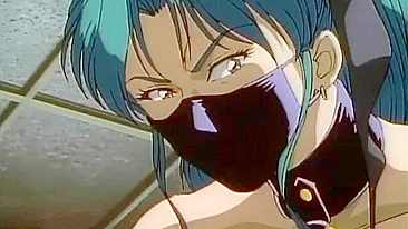 Hentai dominatrix punishes bound schoolgirls in a sexy way.
