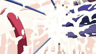 Hentai Schoolgirl Fucked by Tentacles & Electrified.