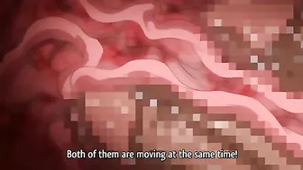 A group of female ninjas are drugged with a love potion and taken advantage of in a gangbang scene.