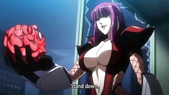 A group of female ninjas are drugged with a love potion and taken advantage of in a gangbang scene.