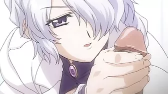 Hentai video - petite succubus girl torturing and riding guy's cock.