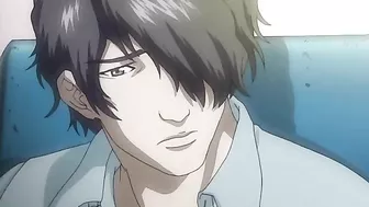 Hentai video - petite succubus girl torturing and riding guy's cock.