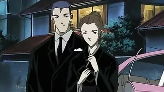 Hentai video - Dirty taxi driver blackmails and faces fucks tied-up schoolgirl.