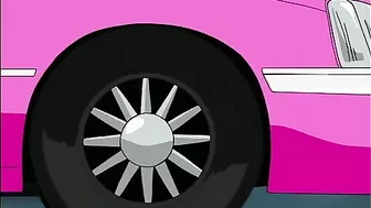 Hentai video - Dirty taxi driver blackmails and faces fucks tied-up schoolgirl.