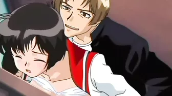 Bondage School 2 - A dirty anime teen learns to be a slave in hentai.