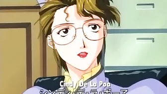 Hentai video - Dominant lesbians whip a bound and masturbating slave.