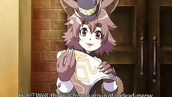 VenusBlood Brave 4 - A hentai anime warrior girl gets banged by tentacles and pregnant with eggs.