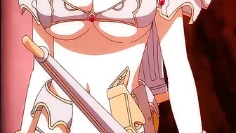 VenusBlood Brave 4 - A hentai anime warrior girl gets banged by tentacles and pregnant with eggs.