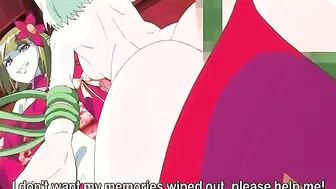 Sexy hentai warriors battle demons with their tentacles in a steamy anime adventure.