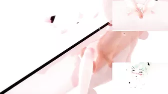 Teen Japanese pop star trapped in a wall, anally penetrated by a stranger. #Hentai