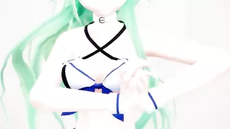 Teen Japanese pop star trapped in a wall, anally penetrated by a stranger. #Hentai