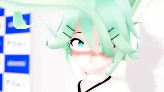 Teen Japanese pop star trapped in a wall, anally penetrated by a stranger. #Hentai