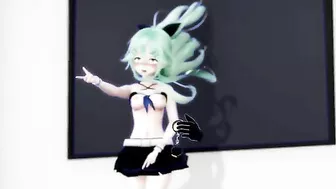 Teen Japanese pop star trapped in a wall, anally penetrated by a stranger. #Hentai