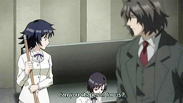 Horny MILF with bush gets fucked hard on Hentai.