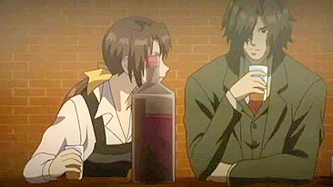 Horny MILF with bush gets fucked hard on Hentai.