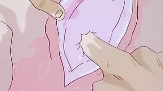 Schoolgirl enjoys anal sex and blow job with vibrator on hentai porn.