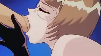 Schoolgirl enjoys anal sex and blow job with vibrator on hentai porn.