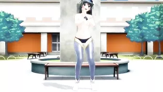 Hentai hot babes in a wild outdoor fuck fest.