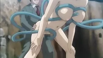 Hentai anime teen sliding her soaked pussy onto brother's hard cock.