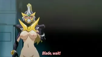 Hardcore hentai scene featuring succubi and their masters using massive sex toys.