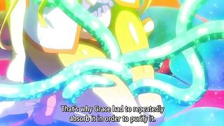 Magical hentai girls get fucked by tentacles in space. #Hentai #Porn