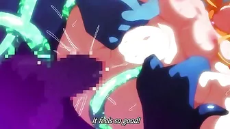 Magical hentai girls get fucked by tentacles in space. #Hentai #Porn