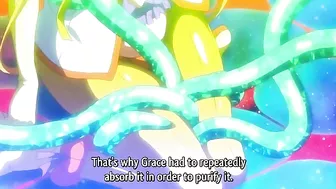 Magical hentai girls get fucked by tentacles in space. #Hentai #Porn