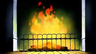 The bound and abused captive is a popular theme on hentai websites.