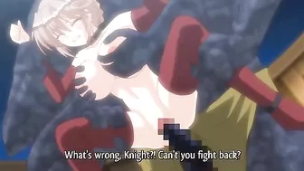 Princess Jill gets double-penetrated by tentacles in a hentai dungeon. #Hentai #DoublePenetration