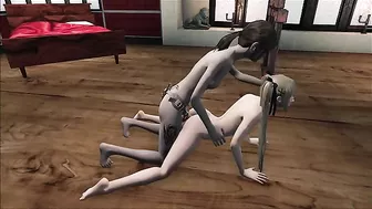 Ellie from Fallout 4 gave Marie Rose a strapon punishment in an intense hentai scene. Ellie from Fallout 4 gave Marie Rose a strapon punishment in an intense hentai scene.