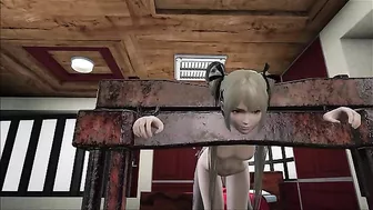 Ellie from Fallout 4 gave Marie Rose a strapon punishment in an intense hentai scene.