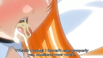 Magical schoolgirl gets rough sex and creampie on hentai site.