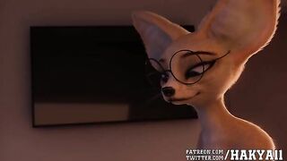 Hentai fox gets blowjob and sex with cute 3D furry girl.