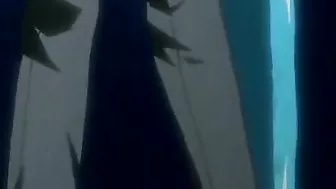 Bondage-fucked hentai babe with big tits.