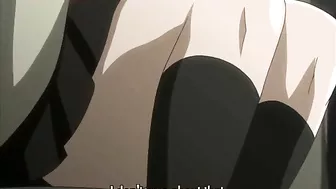 Bondage-fucked hentai babe with big tits.